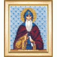 Набор для вышивания бисером "Икона святого преподобного Илии Муромца-Печерского"